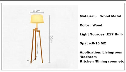 Modern Floor Lamps For Living room Bedroom Kitchen Standing Lamp Wooden Art Decor Bedsides Floor Lamps lamparas de pie salon