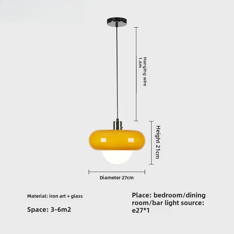 Medieval Bauhaus Floor Lamp American Retro Warm Egg Tart Floor Lights Nordic Bedroom Bedside Standing Lamps for Living Room