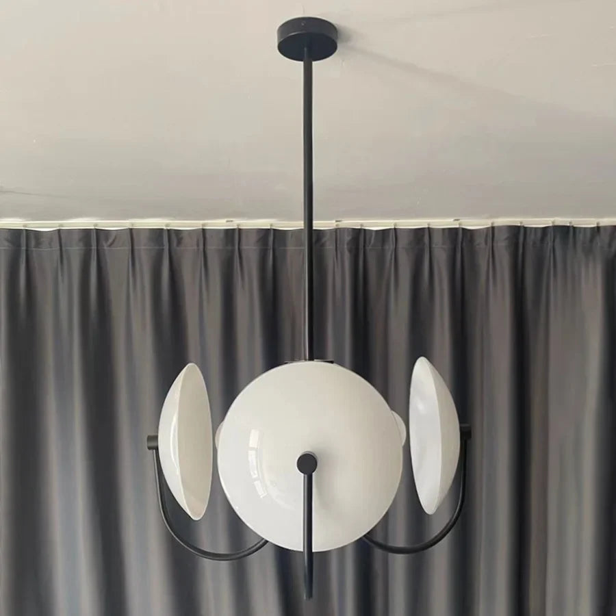 Postmodern Minimalist Chandelier Luxury Glass LED Pendant Lamp for Living Dining Room Bedside Bedroom Light Suspension Luminaire