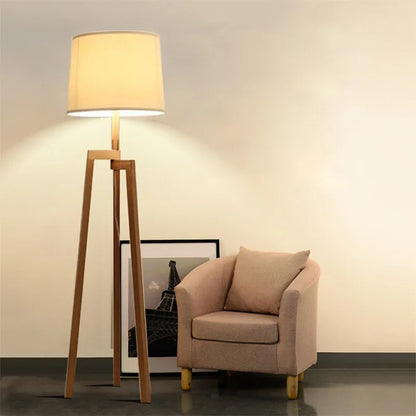 Modern Floor Lamps For Living room Bedroom Kitchen Standing Lamp Wooden Art Decor Bedsides Floor Lamps lamparas de pie salon