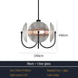 Postmodern Minimalist Chandelier Luxury Glass LED Pendant Lamp for Living Dining Room Bedside Bedroom Light Suspension Luminaire